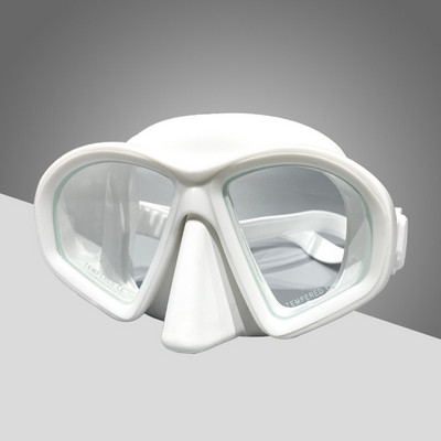 Búvármaszk Snorkeling Nimm2 Légzőcső Öltöny Férfi és Női Új nagy keretű Szilikon Arc Tükör Snorkeling Maszk Szemüvegek