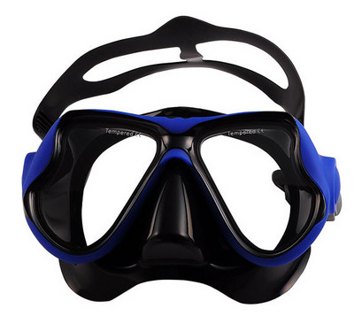 Búvármaszk Úszószemüveg Scuba Snorkel Szilikon Szoknya Edzett üveg Panoráma HD Felnőtt fiataloknak Páramentesítő Orrvédővel