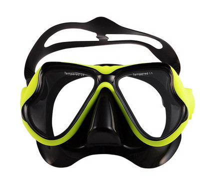 Búvármaszk Úszószemüveg Scuba Snorkel Szilikon Szoknya Edzett üveg Panoráma HD Felnőtt fiataloknak Páramentesítő Orrvédővel