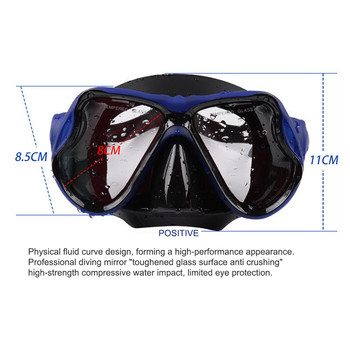 Очила за плуване Маска за гмуркане Стъкло за гмуркане С шнорхел Спортно оборудване
