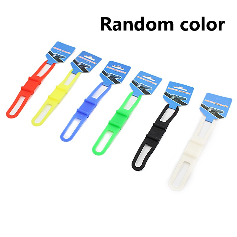 1vnt dviračio universalus silikoninis dirželis dviračio vairas Silikoninis dirželis telefono tvirtinimas elastinis raištis Žibintuvėlis tvarsčiai Įrankiai