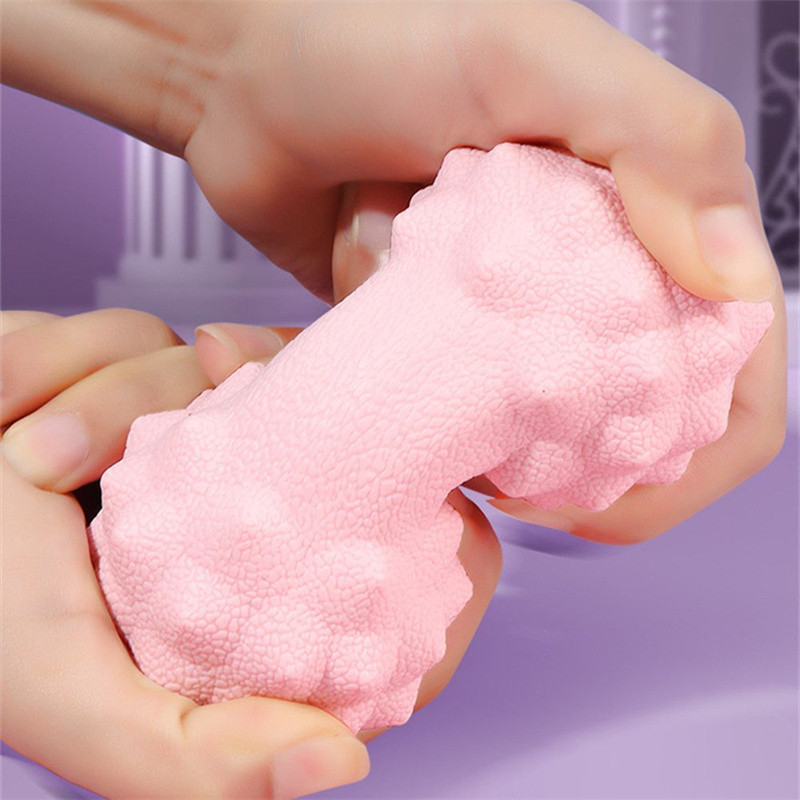 Масажна ролка за крака Плантарен фасциит Облекчаваща масажна топка за дълбока тъканна мускулна релаксация Масажна фитнес йога фъстъчена топка