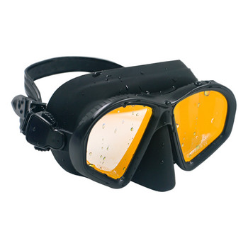 Επαγγελματικές μάσκες καταδύσεων χαμηλού όγκου Σετ κολύμβησης με αναπνευστήρα Φούστα σιλικόνης για ενήλικες Γυαλιά γυαλιά ομίχλης Εξοπλισμός πισίνας