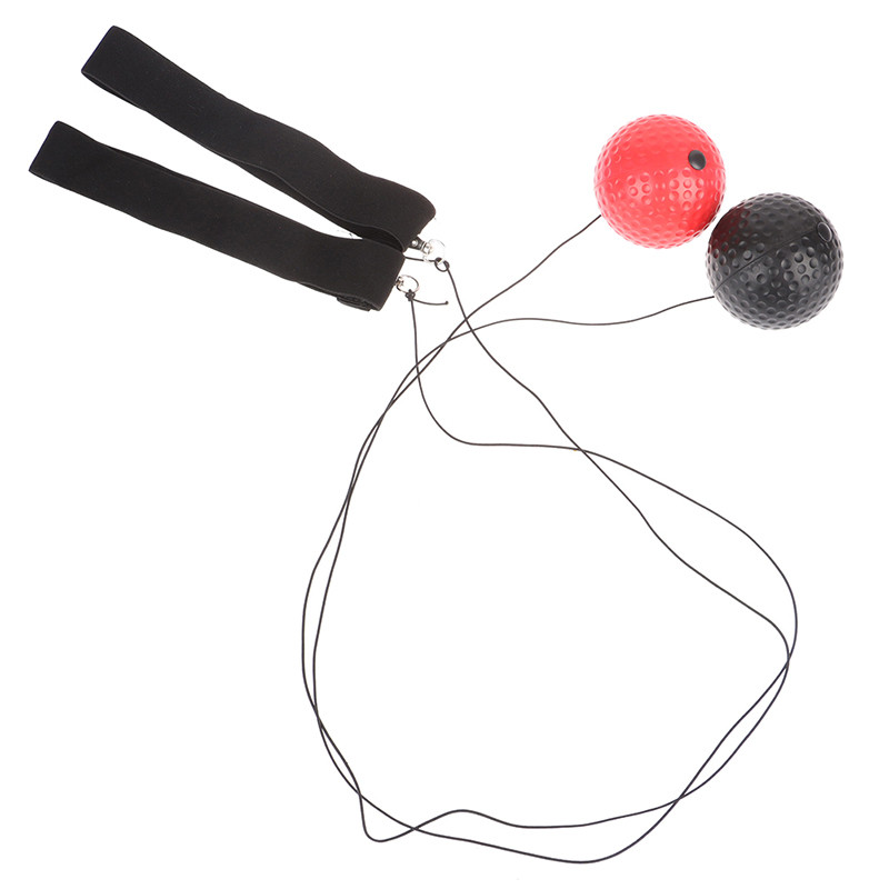 Лента за глава с боксова бойна топка за тренировка на скоростта на рефлексната реакция при удари с юмрук