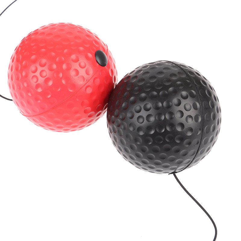 Лента за глава с боксова бойна топка за тренировка на скоростта на рефлексната реакция при удари с юмрук