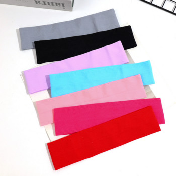 Fashion Sports Headbands Αντιολισθητικές ελαστικές κορδέλες για τρέξιμο που απορροφούν τον ιδρώτα Yoga Spa Wash Face Hairband για γυναίκες Ανδρικά μαλλιά