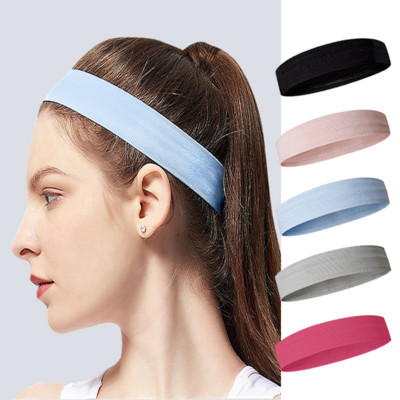 Fashion Sports Headbands Αντιολισθητικές ελαστικές κορδέλες για τρέξιμο που απορροφούν τον ιδρώτα Yoga Spa Wash Face Hairband για γυναίκες Ανδρικά μαλλιά