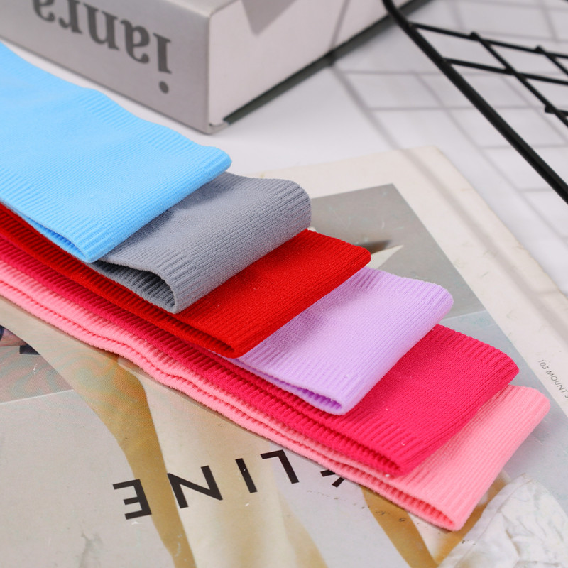 Модни спортни ленти за глава, неплъзгащи се еластични ленти за глава, бягащи, абсорбиращи потта йога спа, измиване на лицето, лента за коса за жени, мъже, коса