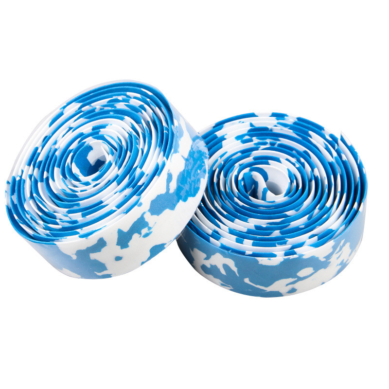 2бр. Каишка за кормило на велосипед MTB Лента за дръжка на шосеен велосипед Неплъзгаща се гъба Лента за колан Защитно покритие на ръкохватката Аксесоари за колоездене