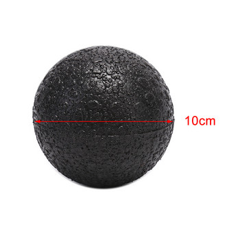 Fitness Round EPP Hand Massage Ball Training Grip the Ball Portable Ball Physiotherapy Gym Sport Ball Massager Roller Black
