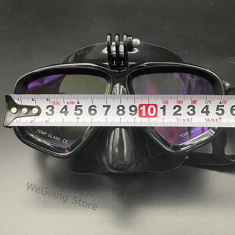 Държач за камера Scuba Swim Mask Diving with Gopro - със и без огледално покритие Маска от закалено стъкло Очила за гмуркане за мъже