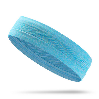 Αναπνεύσιμη κορδέλα για τα μαλλιά γιόγκα Sweatband Γυμναστήριο Γυμναστήριο Αθλητικά Κορδέλες κεφαλής Ποδόσφαιρο Γιόγκα Ποδοσφαίρου Τρέξιμο μαλλιών Ελαστική ζώνη για γυναίκες άνδρες