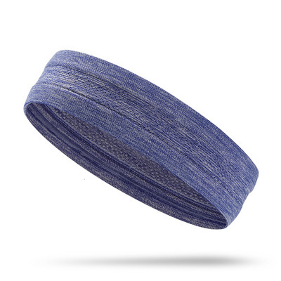 Αναπνεύσιμη κορδέλα για τα μαλλιά γιόγκα Sweatband Γυμναστήριο Γυμναστήριο Αθλητικά Κορδέλες κεφαλής Ποδόσφαιρο Γιόγκα Ποδοσφαίρου Τρέξιμο μαλλιών Ελαστική ζώνη για γυναίκες άνδρες