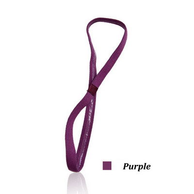 Γυναικεία Stretch Sports Yoga Hairband Headband για άνδρες Sport Running Fitness Headbands Ελαστική αντιολισθητική ζώνη κεφαλής γυμναστικής