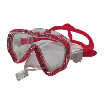 Детски очила за плуване Маска за гмуркане с шнорхел с капак за нос Очила за плуване за момчета Момичета Младежи 5-16