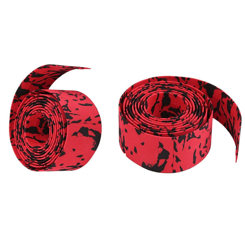 1/2 бр. Лента за кормило на велосипед Камуфлажна лента за колоездене на шосеен велосипед, колан за дръжка, обвивка на лентата, антивибрационна неплъзгаща се лента за кормилото на велосипед