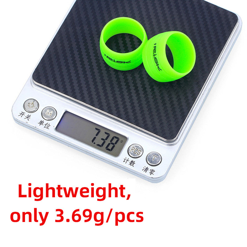 2tk RISK silikoonist jalgratta juhtraua teippistik Fikseeritud ringtee jalgratta käigukangi käepideme kaitsekate libisemisvastased jalgrattatarvikud