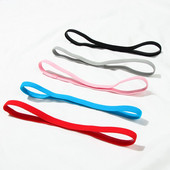 1 PC Candy Color Γυναικείες μπάντες μαλλιών γιόγκα Sports Headband Girls Sport Αντιολισθητικό ελαστικό ελαστικό Sweatband Football Running