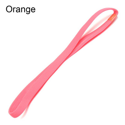 1 PC Candy Color Γυναικείες μπάντες μαλλιών γιόγκα Sports Headband Girls Sport Αντιολισθητικό ελαστικό ελαστικό Sweatband Football Running