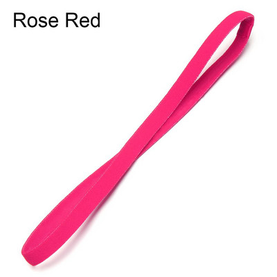 1 PC Candy Color Γυναικείες μπάντες μαλλιών γιόγκα Sports Headband Girls Sport Αντιολισθητικό ελαστικό ελαστικό Sweatband Football Running
