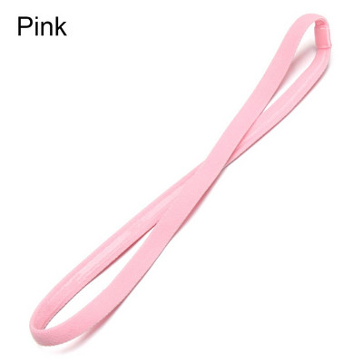 1 PC Candy Color Γυναικείες μπάντες μαλλιών γιόγκα Sports Headband Girls Sport Αντιολισθητικό ελαστικό ελαστικό Sweatband Football Running