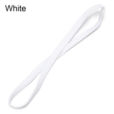 1 PC Candy Color Γυναικείες μπάντες μαλλιών γιόγκα Sports Headband Girls Sport Αντιολισθητικό ελαστικό ελαστικό Sweatband Football Running