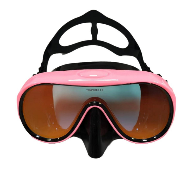 QYQ Mască de apă profesională pentru snorkeling Ochelari de scufundare Mască de scufundare panoramică din silicon pentru ochelari de înot pentru adulți