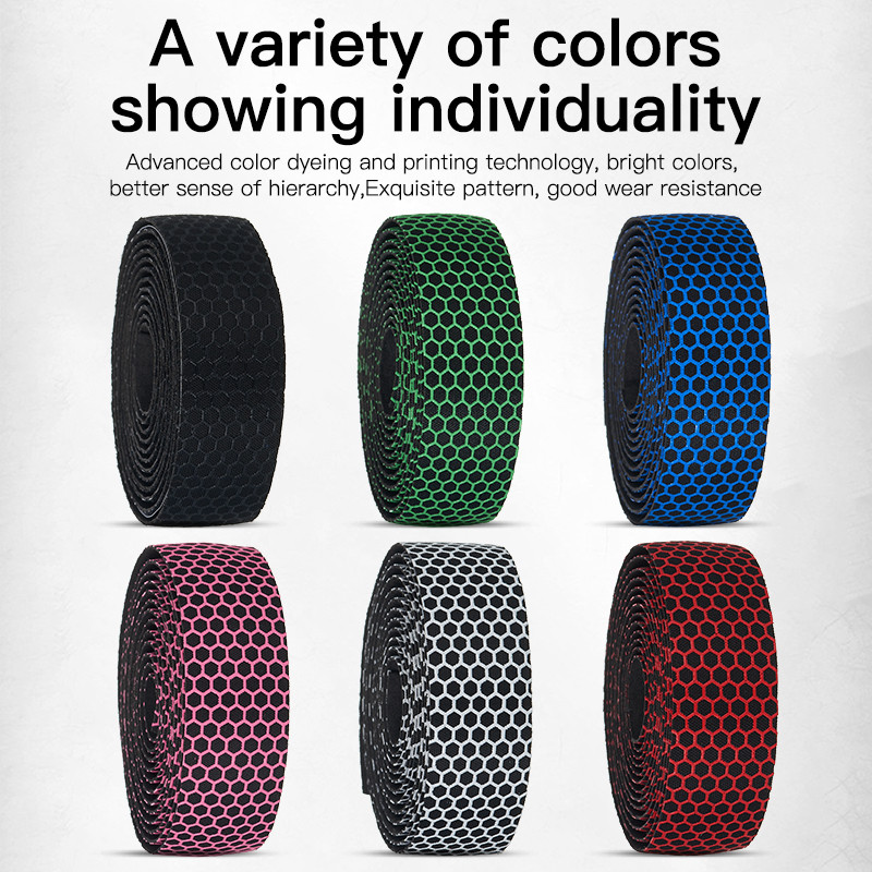 Bandă MOTSUV EVA moale și respirabilă pentru mâner pentru bicicletă, design clasic de găuri în fagure, Dead Fly Road, bandă pentru mâner, accesorii noi