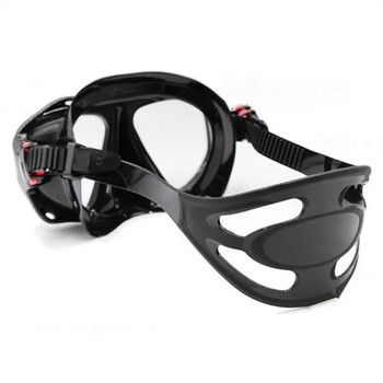 Високоеластична каишка за маска за гмуркане Комфортни очила за плуване Резервна каишка за гмуркане с шнорхел Мека черна гумена каишка за гмуркане