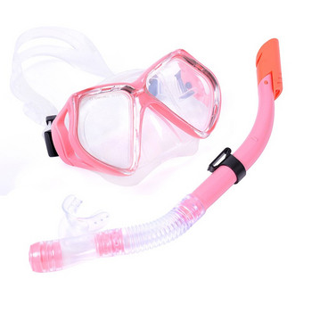 2024 New Diving Mask Goggles Swimming Scuba Half Dry Tube Snorkeling Αναπνευστική Μάσκα κατά της ομίχλης Γυαλιά κολύμβησης για ενήλικες