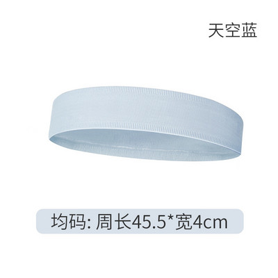 Yoga Fitness Headband Sports Headband Γυναικεία Sweat Absorbing Running Sweat Guiding Wide Edge Knitted Headband