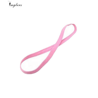 1 бр. Проста унисекс спортна лента за коса Неплъзгаща се силиконова лента Водач за пот Еластични ленти за глава Йога Бягане Фитнес Аксесоари за коса