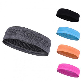 Sport Sweat Hair Band Sweat Absorbtion Silicone Yoga Unisex Headband Headwrap for Workout Exercise Running Basket Headwear