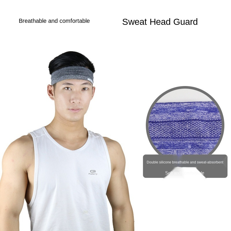 Спортен абсорбиращ потта колан, ленти за глава за мъже и жени, комплекти за глава с лента за пот, колоездене на открито, фитнес, бягане, йога, лента за глава с копче