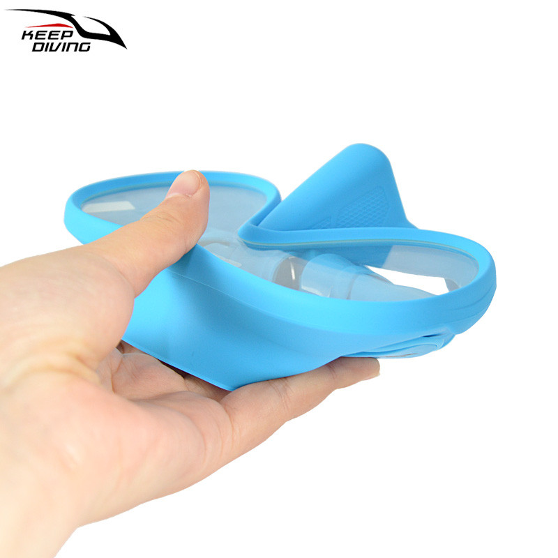 Маска за гмуркане Силиконови противозамъгляващи очила за гмуркане с шнорхел Подводни спасителни очила за гмуркане Маска Оборудване за плуване