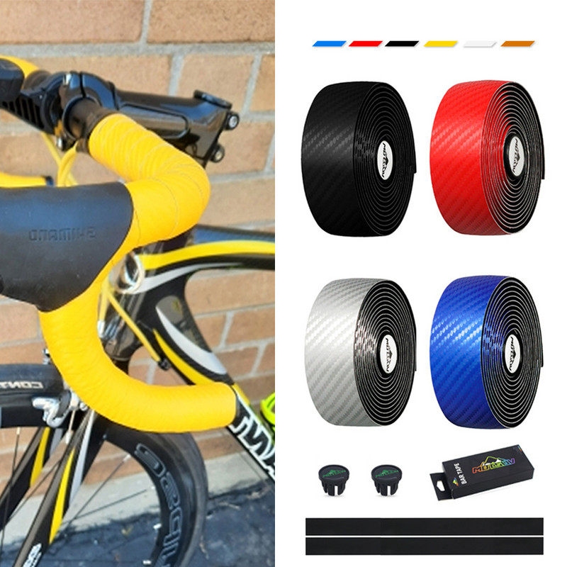 Bandă EVA+PU pentru ghidon pentru bicicletă de drum, bandă pentru ghidon pentru bicicletă Benzi anti-alunecare respirabile Bandă pentru mâner pentru ciclism