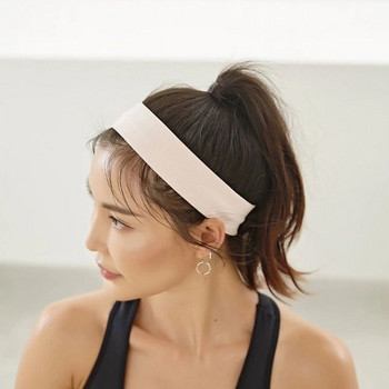 Yoga Sports for Women Αθλητικά αξεσουάρ μαλλιών για προπόνηση με κορδέλες υπεραπορρόφησης που απομακρύνουν την υγρασία