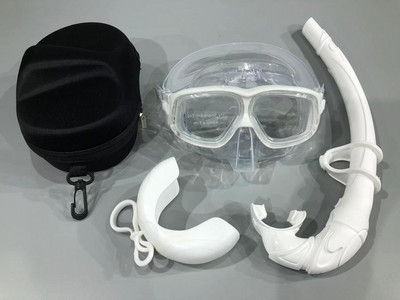 QYQ Snorkeling maszk Szilikon snorkel Szabadbúvár tükör Snorkel kit HD objektív snorkeling maszk felszerelés