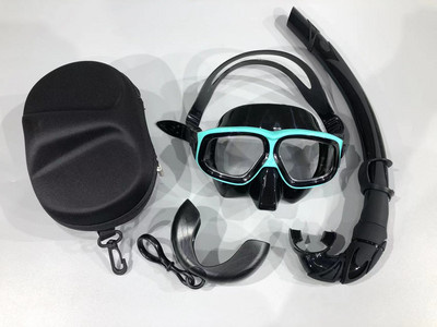 QYQ Snorkeling maszk Szilikon snorkel Szabadbúvár tükör Snorkel kit HD objektív snorkeling maszk felszerelés