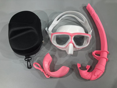 QYQ Snorkeling maszk Szilikon snorkel Szabadbúvár tükör Snorkel kit HD objektív snorkeling maszk felszerelés