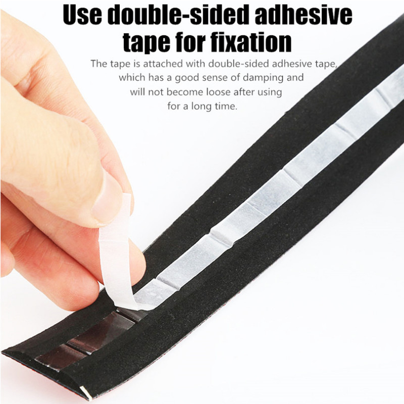 2 бр. Лента за ръкохватка на велосипед Синьо, Черно, Бяло, Червено с краен тап против приплъзване за шосеен планински велосипед MTB кормило за издърпване