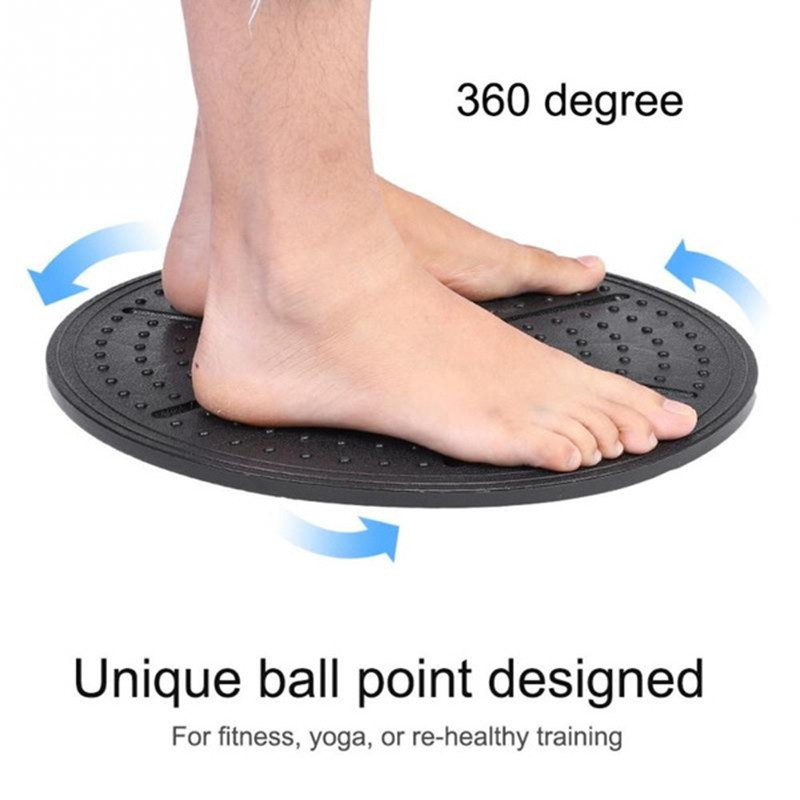 Yoga Balance Board Disc rotund talie Twister Rotație de 360 de grade Exerciser Echipament de fitness Copii Adulti Talie răsucire Placă