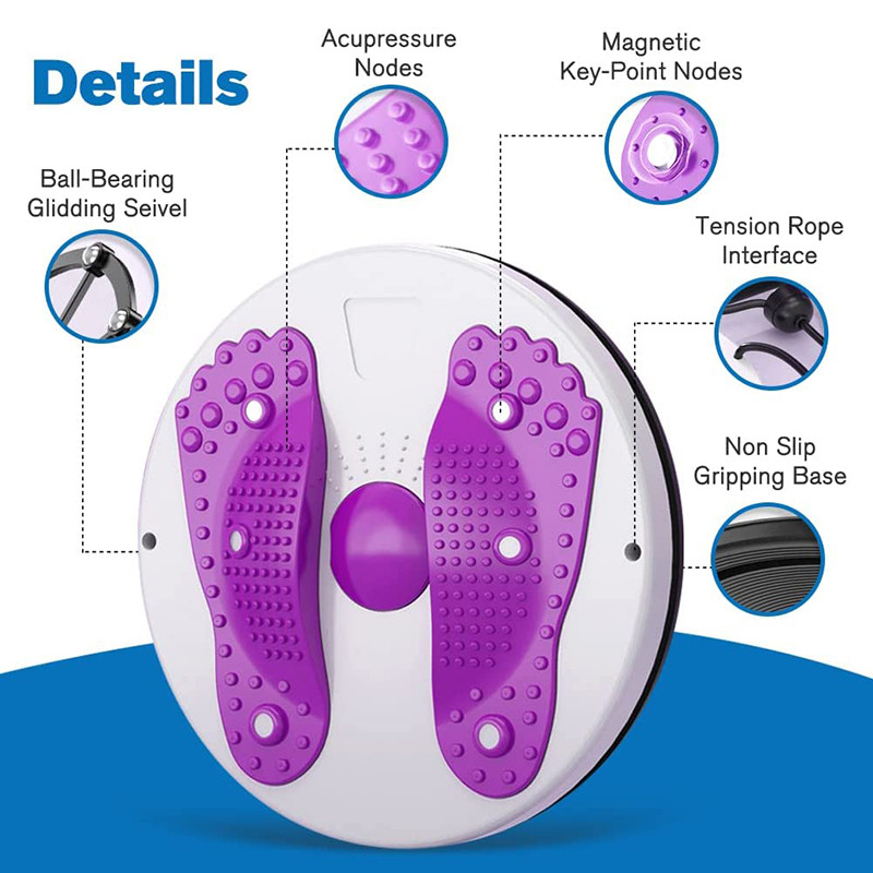 Juosmens sukimo diskas Magnetinis masažas Kūno Treniruoklis Pilvas Sulieknėti Kūno Formavimo Prietaisas Sporto salė Sporto pratimai Kūno treniruokliai