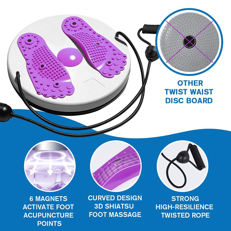 Juosmens sukimo diskas Magnetinis masažas Kūno Treniruoklis Pilvas Sulieknėti Kūno Formavimo Prietaisas Sporto salė Sporto pratimai Kūno treniruokliai
