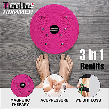 Yoga Sport Fitness Balance Board Wobble Waist Twisting Fitness Body Exercise Rotating Sports Magnetic Massage Plate Twist Boards