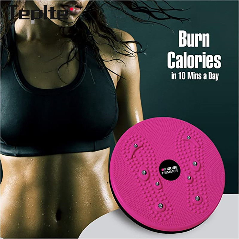 Yoga Sport Fitness Balance Board Wobble Waist Twisting Fitness Body Exercise Rotating Sports Magnetic Massage Plate Twist Boards