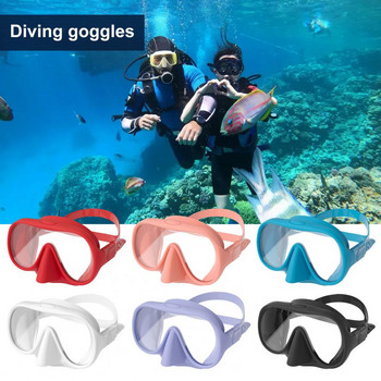 Очила за плуване Очила за плуване от закалено стъкло с висока яснота и дизайн против замъгляване Ергономично регулируемо плуване за зрение