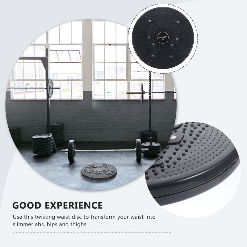 Талия Усукващ се диск за тяло Малки инструменти Масажна дъска Извита плоча Pp Въртяща се домакинска фитнес Уреди за домашен фитнес