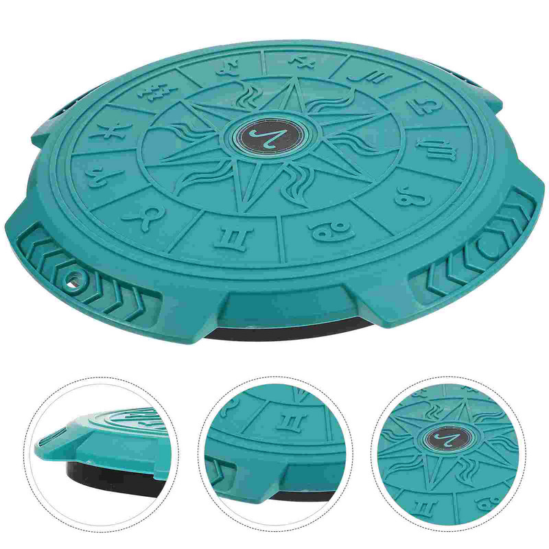 Талия Извита плоча Заглушена машина за отслабване Упражнение за отслабване Въртяща се дъска Усукващ се диск Пластмасов фитнес