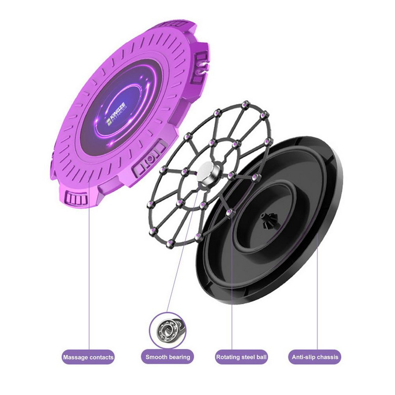 Rotație 360 de rotație Masaj Twister Talie Torque Modelare a corpului Placă de răsucire a taliei pentru antrenament acasă Disc antiderapant pentru sănătate